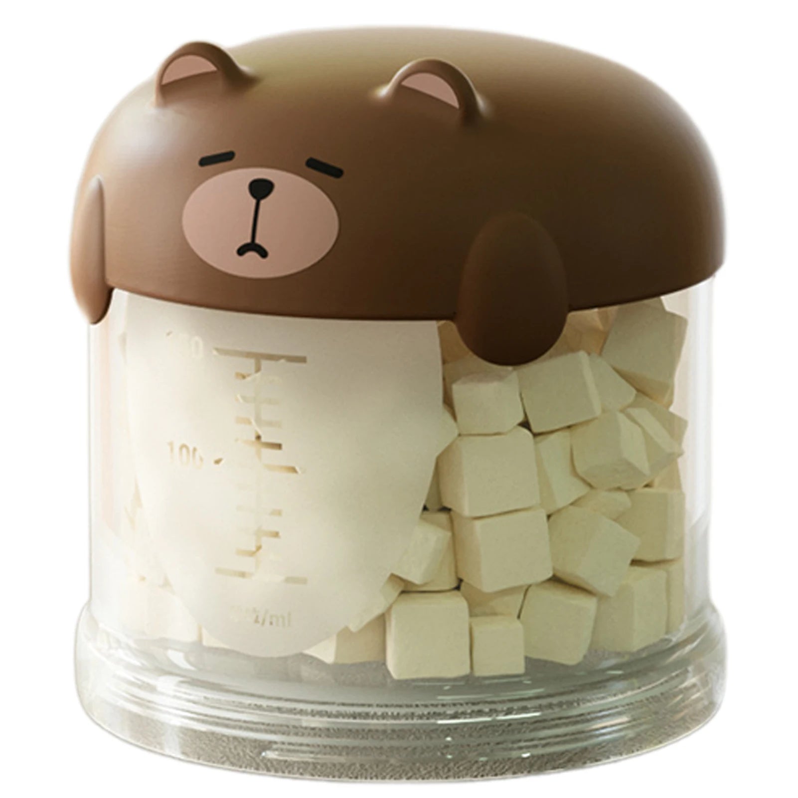 Airtight Outdoor Dog Treat Jar Multi Layers Dog Treat Portable Pet Food Container Stackable Cookie-Jar for Outdoor Walking